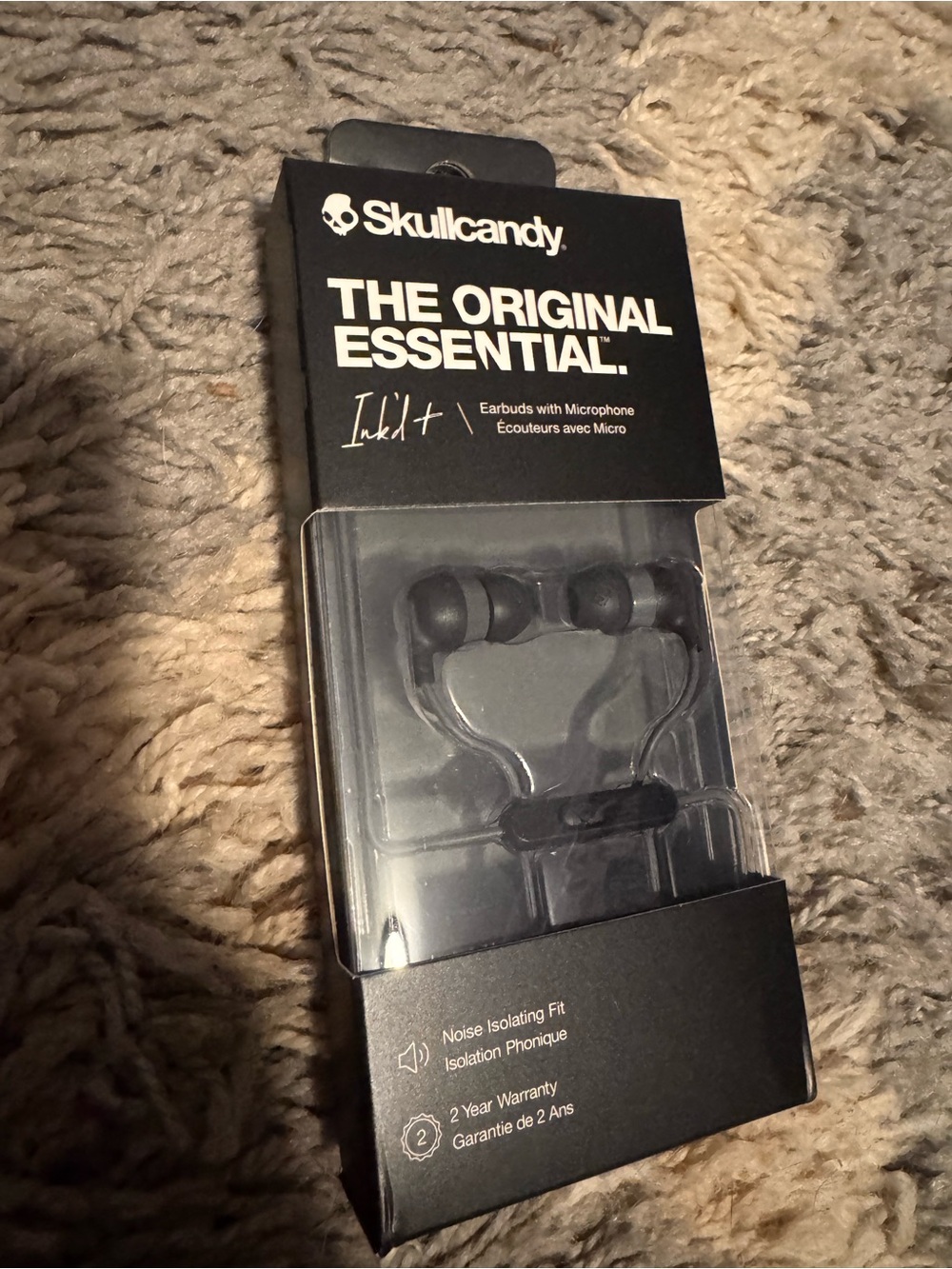Skullcandy The Original Essential In-Ear Headphones - Black